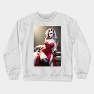 Helluva Boss Loona loona The Wolf (sfw) Classic Crewneck Sweatshirt